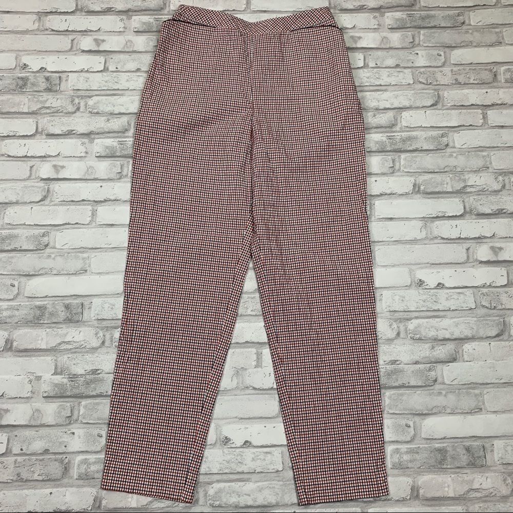 Liz Clairborne sportswear Size 8 Gingham Pants